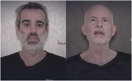 Hamas publica video que muestra a dos rehenes pidiendo que se alcance un acuerdo de tregua en Gaza