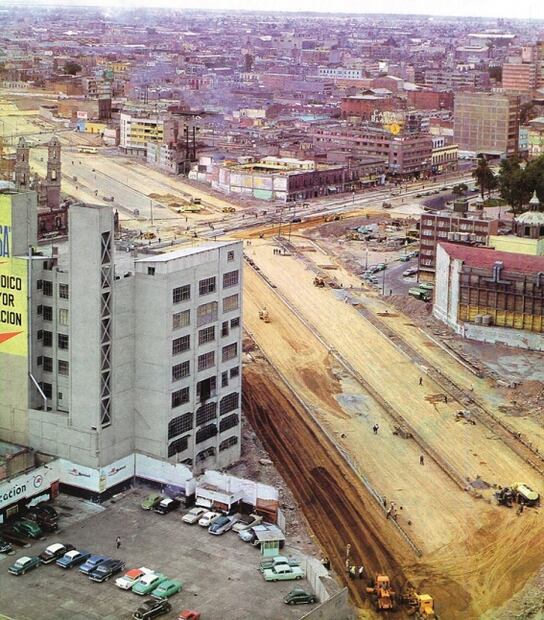 El lado olvidado y devastado de Reforma