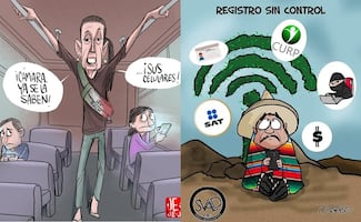 Del trámite a la sátira; los mejores cartones que provocó el registro obligatorio de celulares en México