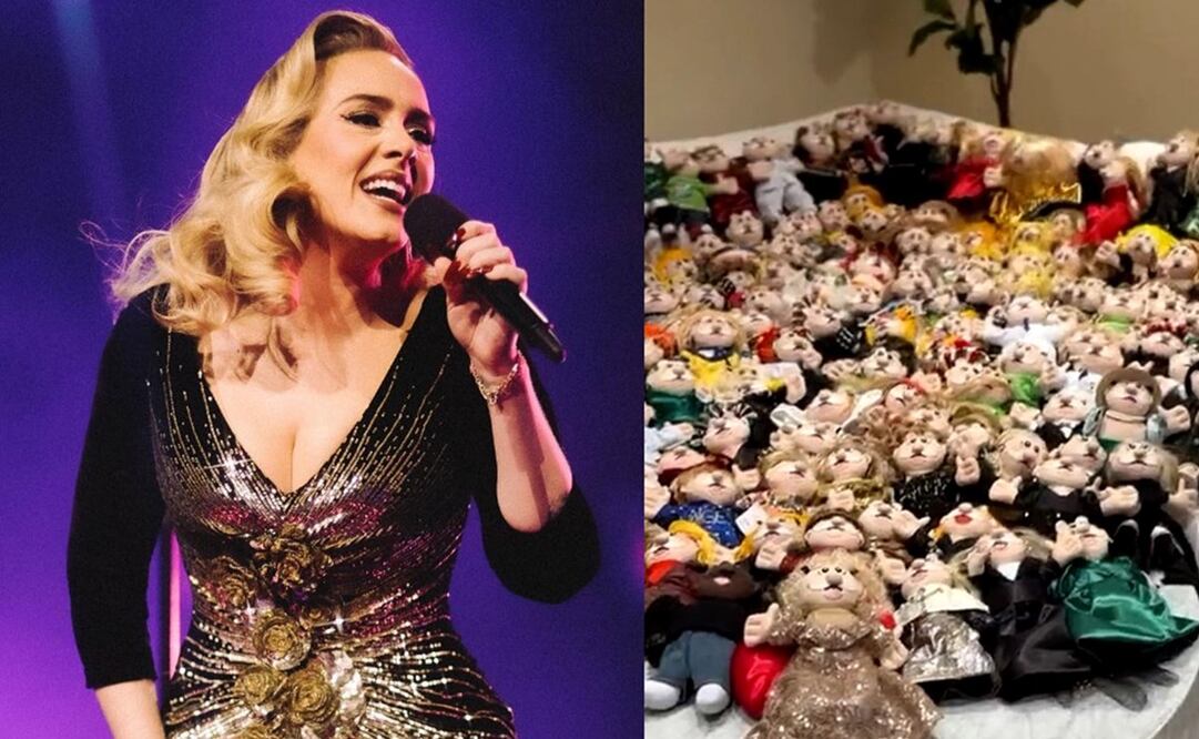 Adele agradeció a sus fans por obsequiarle los muñecos. Foto: Instagram @adele