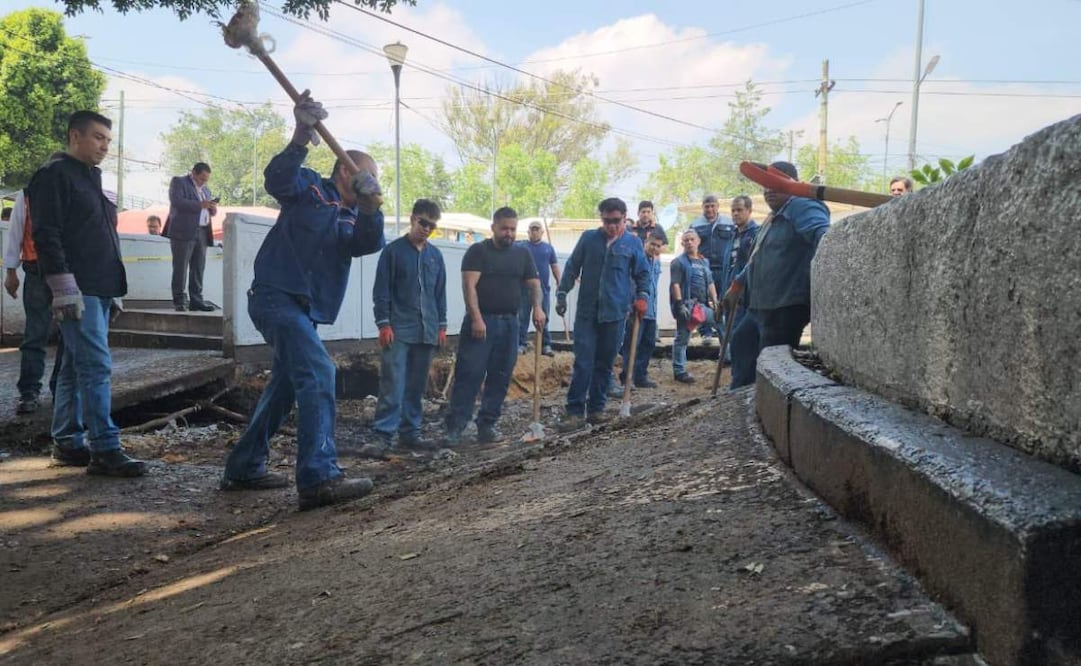 Acceso oriente de la estación Aquiles Serdán, de la Línea 7, permanecerá cerrada hasta nuevo aviso. Foto: Especial.