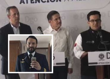 Piloto del vuelo de Durango está consciente y en recuperación: Protección Civil