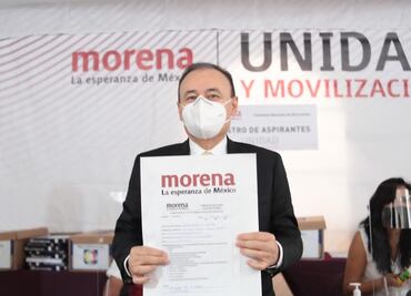 Alfonso Durazo se registra como aspirante a la gubernatura de Sonora