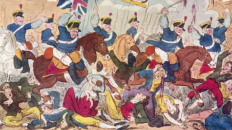 La masacre de Peterloo: el violento choque de clases que cambió Reino Unido