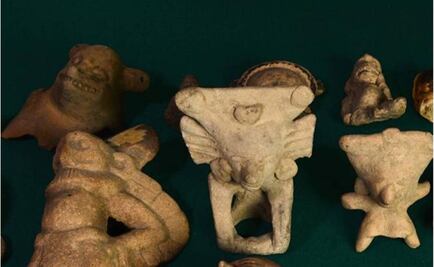 American returns Mexico Pre-Hispanic pieces