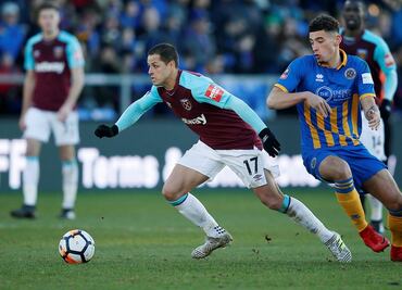 West Ham y 'Chicharito' se van sin goles en FA Cup