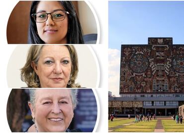 Ellas son las 3 mujeres aspirantes a la Rectoría de la UNAM que podrían romper el techo de cristal