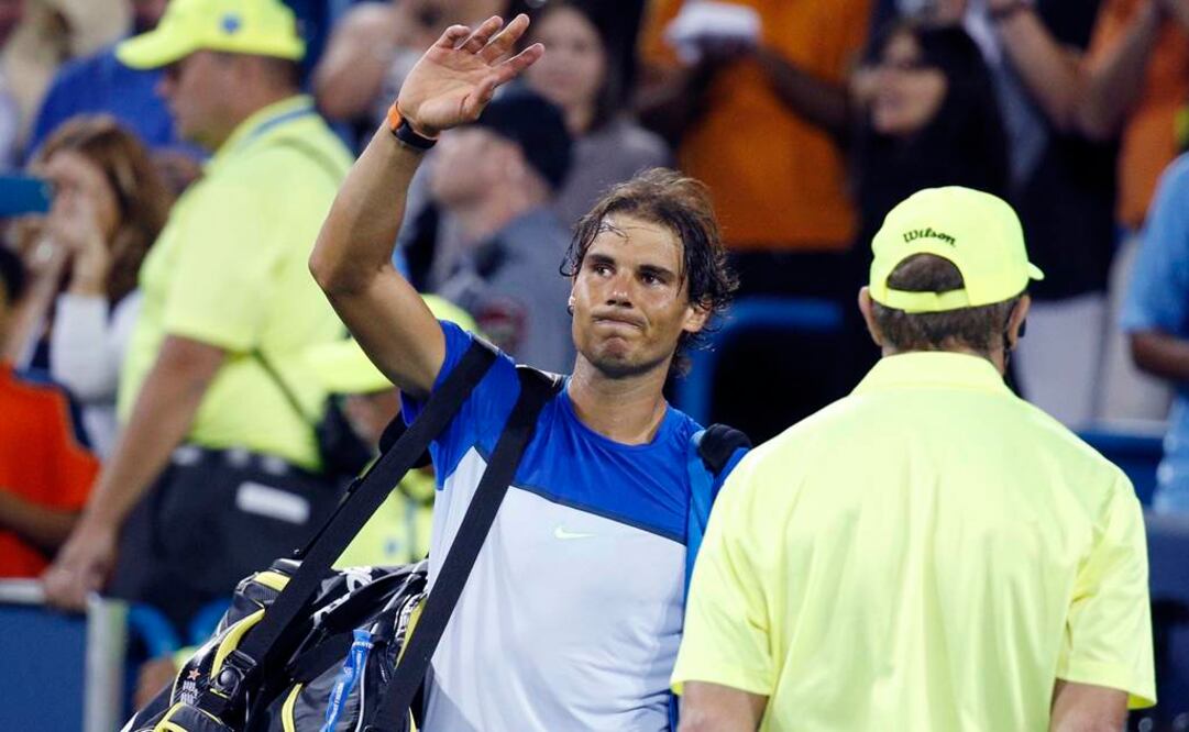 Rafael Nadal, fuera de Cincinnati
