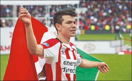 Hirving 'Chucky' Lozano cumple 50 partidos con el PSV