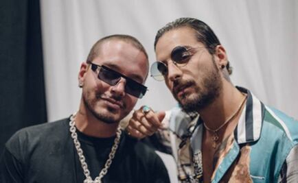 J Balvin niega rivalidad con Maluma