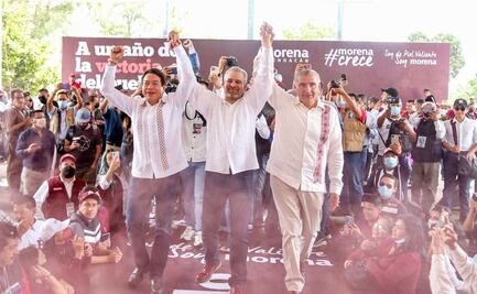 Nunca gobernarán corruptos aspirantes a caciques, dice Adán Augusto en Michoacán 