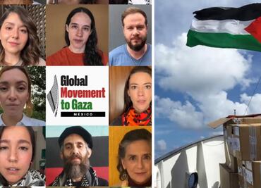 Personalidades mexicanas impulsan misión humanitaria hacia Gaza; llaman a detener el genocidio