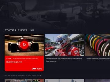 Formula 1 retrasa lanzamiento de su televisión por internet