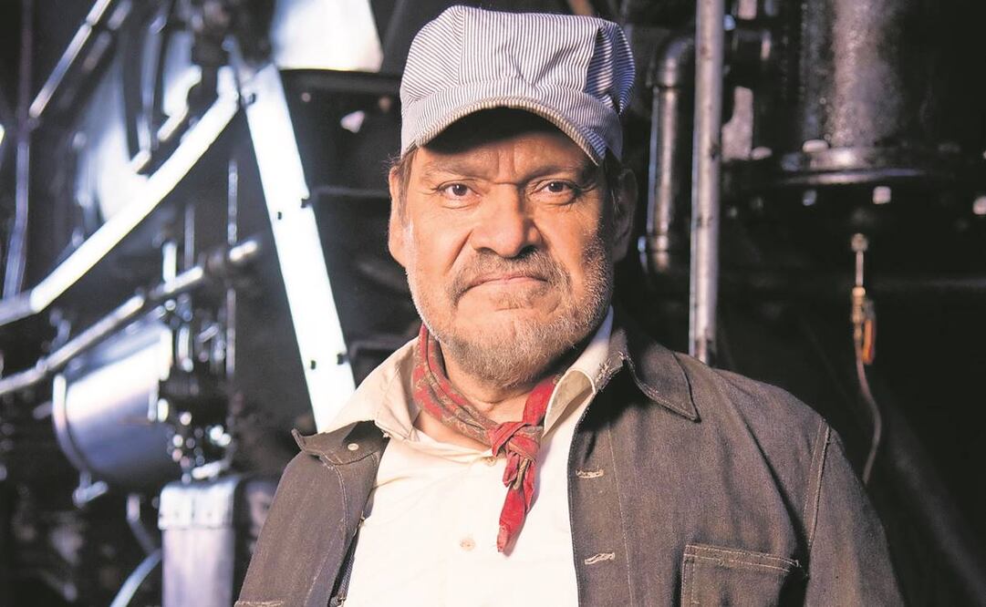 Joaquín Cosío formaparte del elenco del filme que recupera al importante aparato de comunicación y transporte del siglo XX. Foto: Cinépolis Distribución