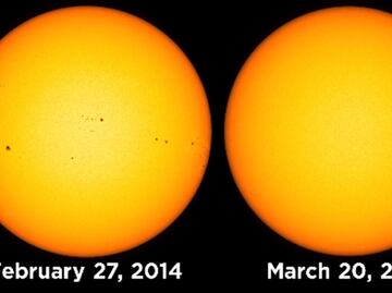 El Sol se queda sin manchas