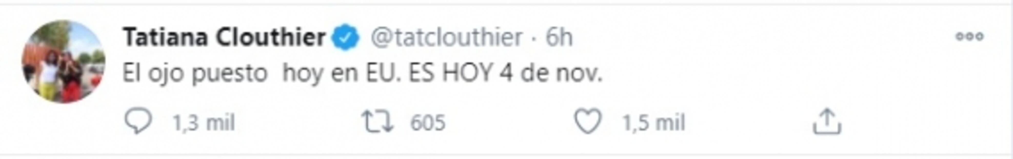 “Amanecí un poco atolondrada”: Tatiana Clouthier confunde día de elecciones en EU