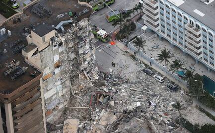 Sube a 3 cifra de decesos por derrumbe de edificio en Miami Beach; hay 99 desaparecidos