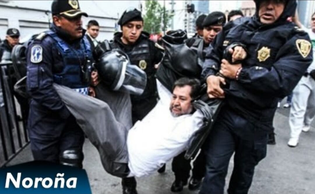 Gerardo Fernández Noroña en una de sus polémicas. Foto: Especial