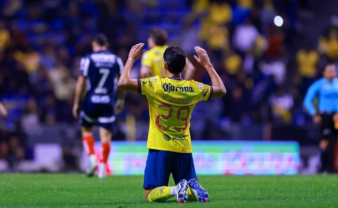 Ramón Juárez durante la Final de Ida entre América y Monterrey - Foto: Imago7