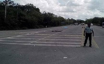 Choque entre dos camionetas en la Valladolid-Carrillo Puerto deja dos muertos y tres heridos