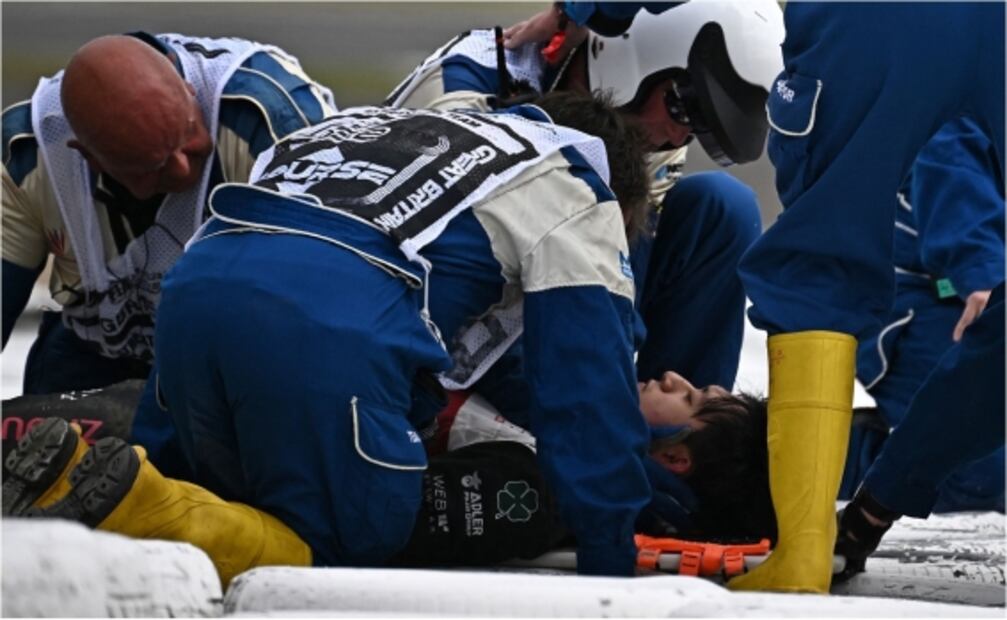 El impactante accidente de f1 en fotos