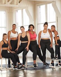 Nike apuesta por modelos curvy y maniquís plus size