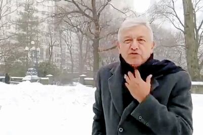 Ahora Stella pega a gira de AMLO por Nueva York