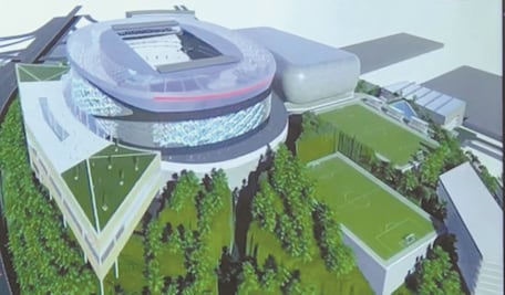 Presentan proyecto para construir estadio en Tlalnepantla