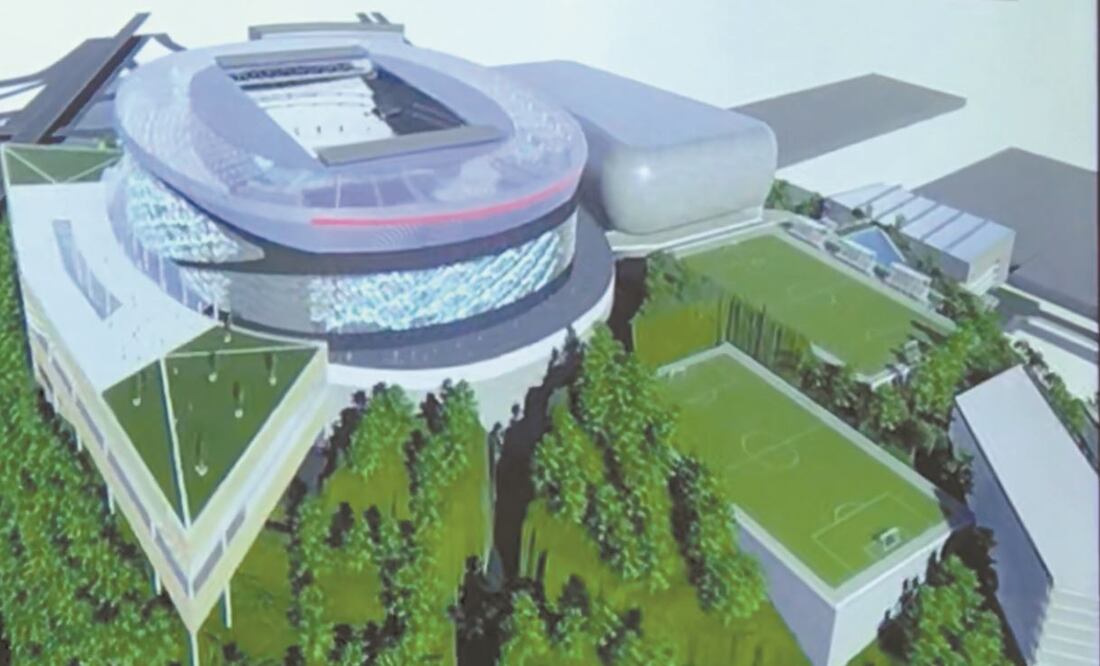 El estadio de Punta Azul albergará a 50 mil espectadores y tendrá viviendas, centro comercial VIP y supermercado. REBECA JIMÉNEZ. EL UNIVERSAL