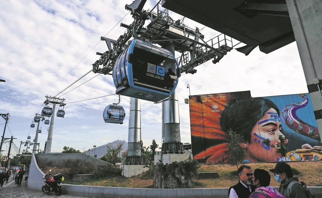 El tramo de Indios Verdes a Cuatepec se mantuvo cerrado durante seis días. Foto: Diego Simón/ EL UNIVERSAL