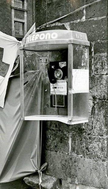 Cuando la ciudad se llenó de casetas telefónicas