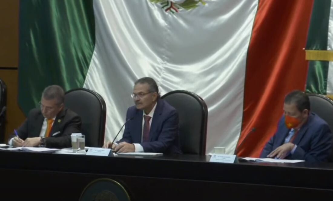 Octavio Romero Oropeza compareció ante Comisiones de la Cámara de Diputados. Foto: Captura de pantalla