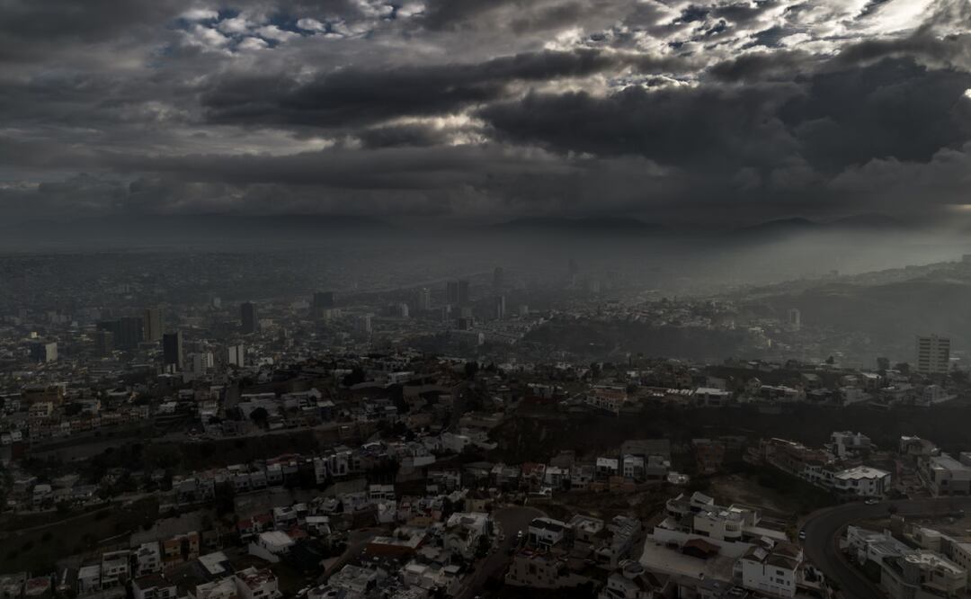 Frente frío azotando Tijuana, Baja California. Foto: Archivo Cuartoscuro/EL UNIVERSAL