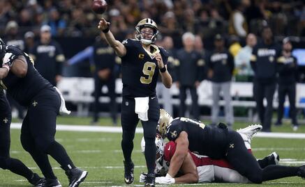 Saints derrota a los Cardinals en el regreso de Brees
