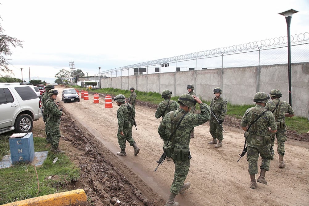 Elementos de élite de las Fuerzas Armadas participan en el operativo contra Joaquín Guzmán, quien se escapó el 11 de julio de El Altiplano (ARCHIVO EL UNIVERSAL)