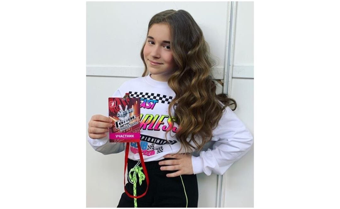 La final fue emitida el pasado 26 de abril y resultó ganadora Mikkela Abrámova, de 10 años, hija de Alsú, un famosa cantante rusa. Foto: Instagram 