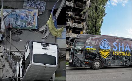 VIDEO: El equipo ucraniano que presentó su autobús anti bombas