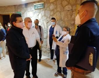 Zoé Robledo visita Chihuahua para evaluar medidas por repunte de casos de coronavirus