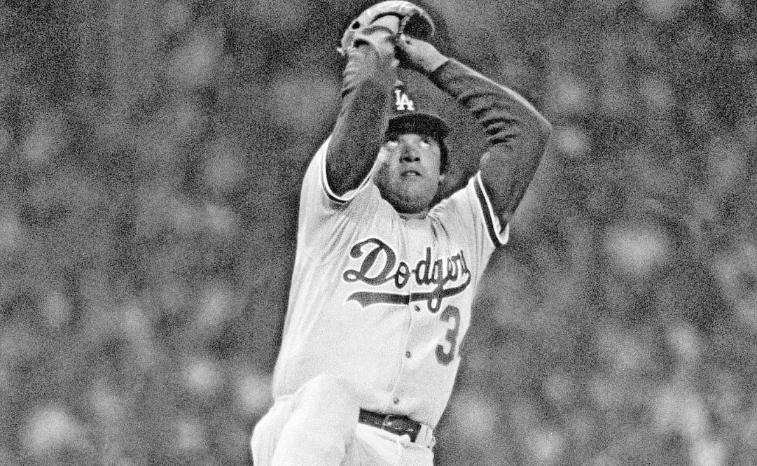 Fernando Valenzuela con los Dodgers Archivo El UNIVERSAL