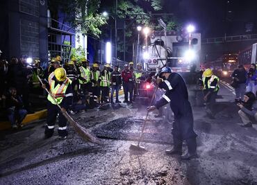 Lista de vialidades de la CDMX cerradas por bacheo nocturno tras las lluvias