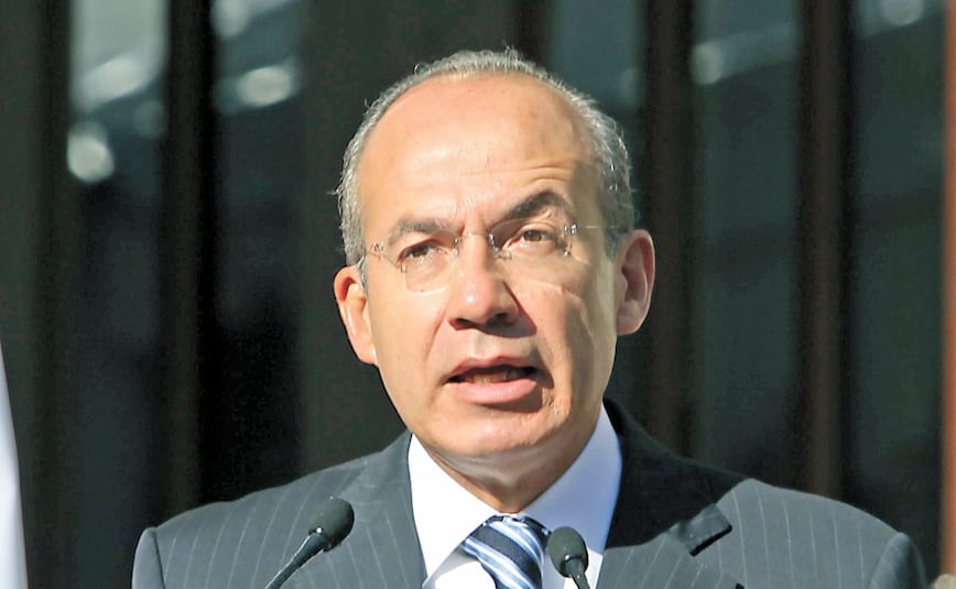 El expresidente Felipe Calderón Hinojosa. Foto: Lucía Godínez/ Archivo EL UNIVERSAL