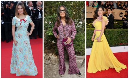 Estos son los mejores looks de Salma Hayek en Gucci