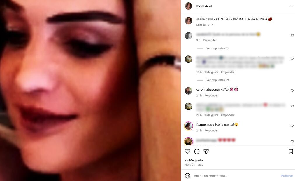 Camilo Blanes alerta a seguidores con esta publicación en Instagram.