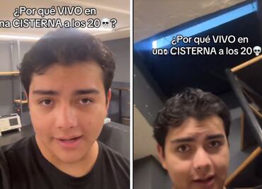 Joven estudiante se hace viral tras confesar que vive dentro de una cisterna