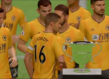 Wolverhampton se corona con gol de Raúl Jiménez en la ePremier League