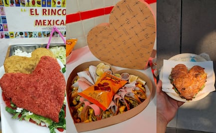 Lugares en donde encontrar garnachas y tacos en forma de corazón