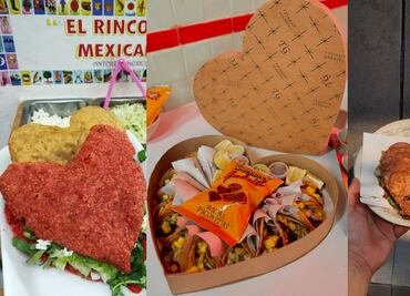 Lugares en donde encontrar garnachas y tacos en forma de corazón