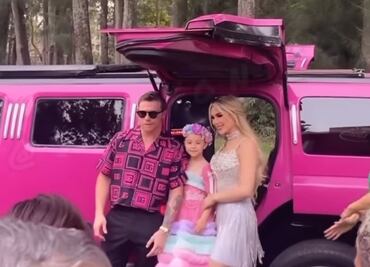 La fiesta 'Barbie' que organizó Canelo para su hija menor