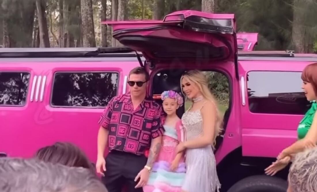 El campeón mexicano en el cumpleaños de su hija / Foto: Especiales