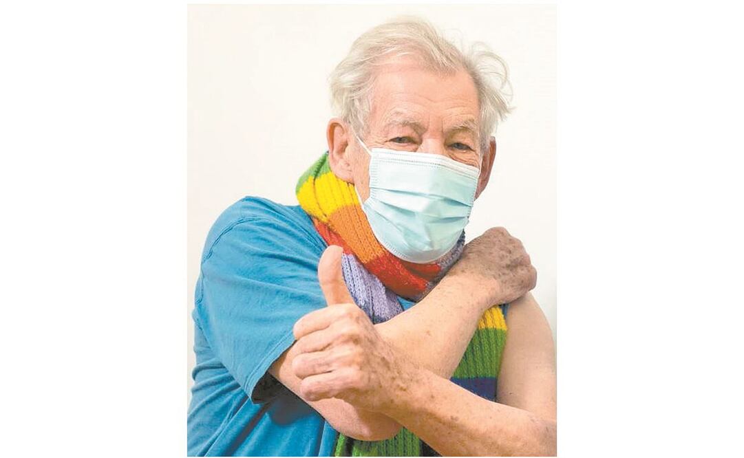 El actor de 81 años encarnó a Galdalf en El Hobbit. TWITTER